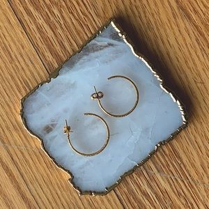 Julie Vos - Crescent Hoop Earring